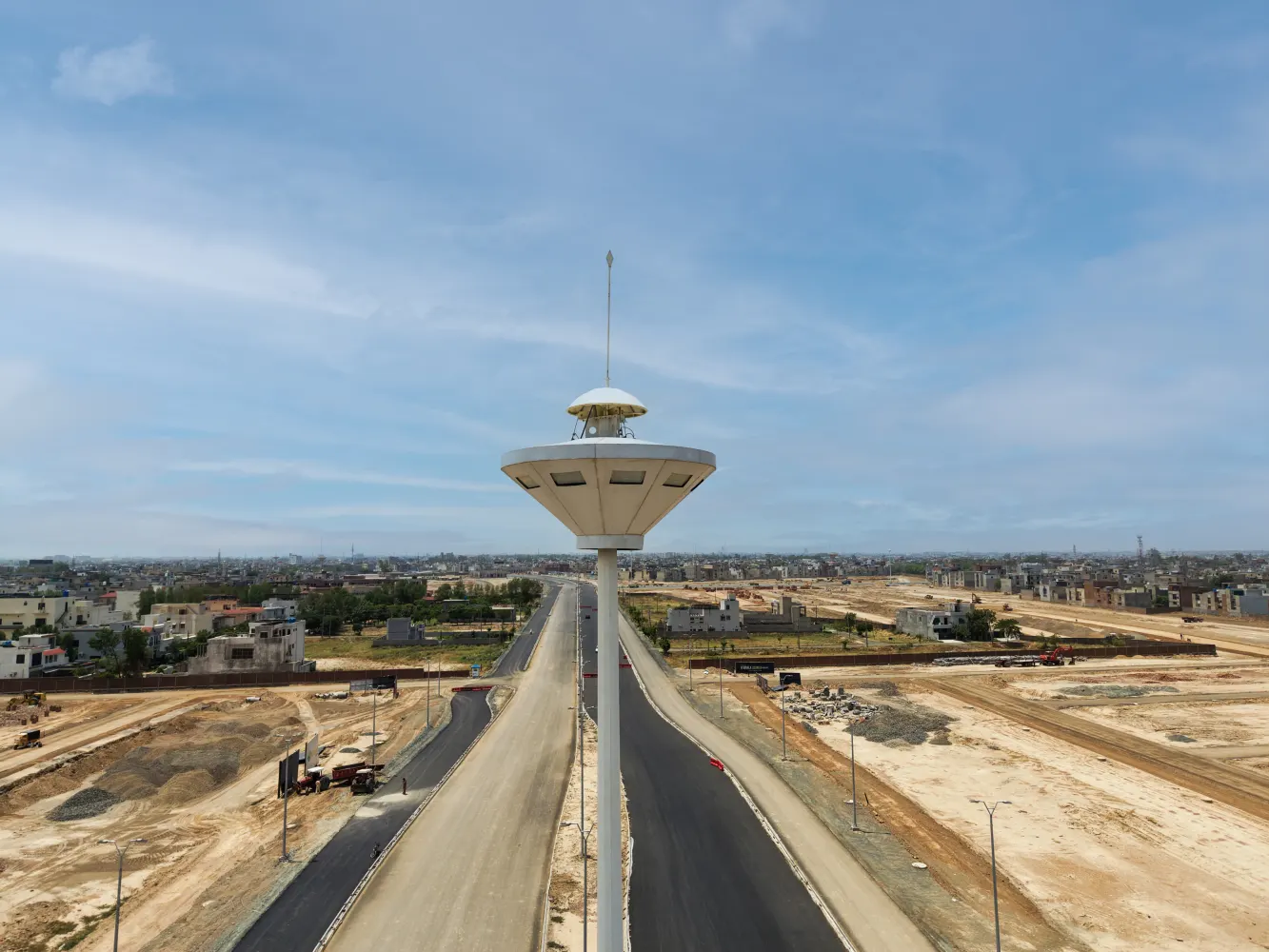 High-Mast Tower Installation