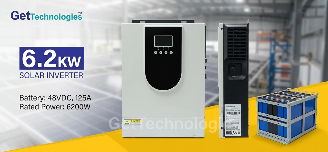 6.2KW Solar Inverter, GT-SY-6.2KW-48V | Empowering the Future of Smart Solar Energy